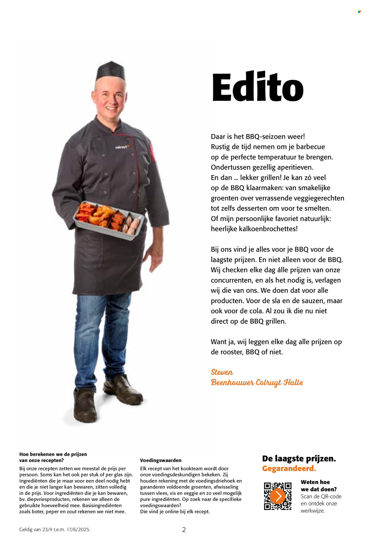 Catalogue Colruyt - 23.4.2025 - 17.6.2025. Page 2.