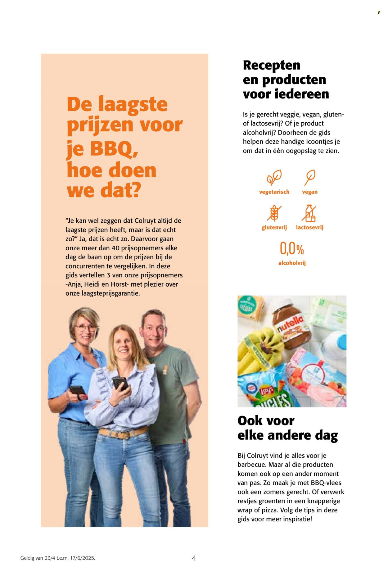 Catalogue Colruyt - 23.4.2025 - 17.6.2025. Page 4.