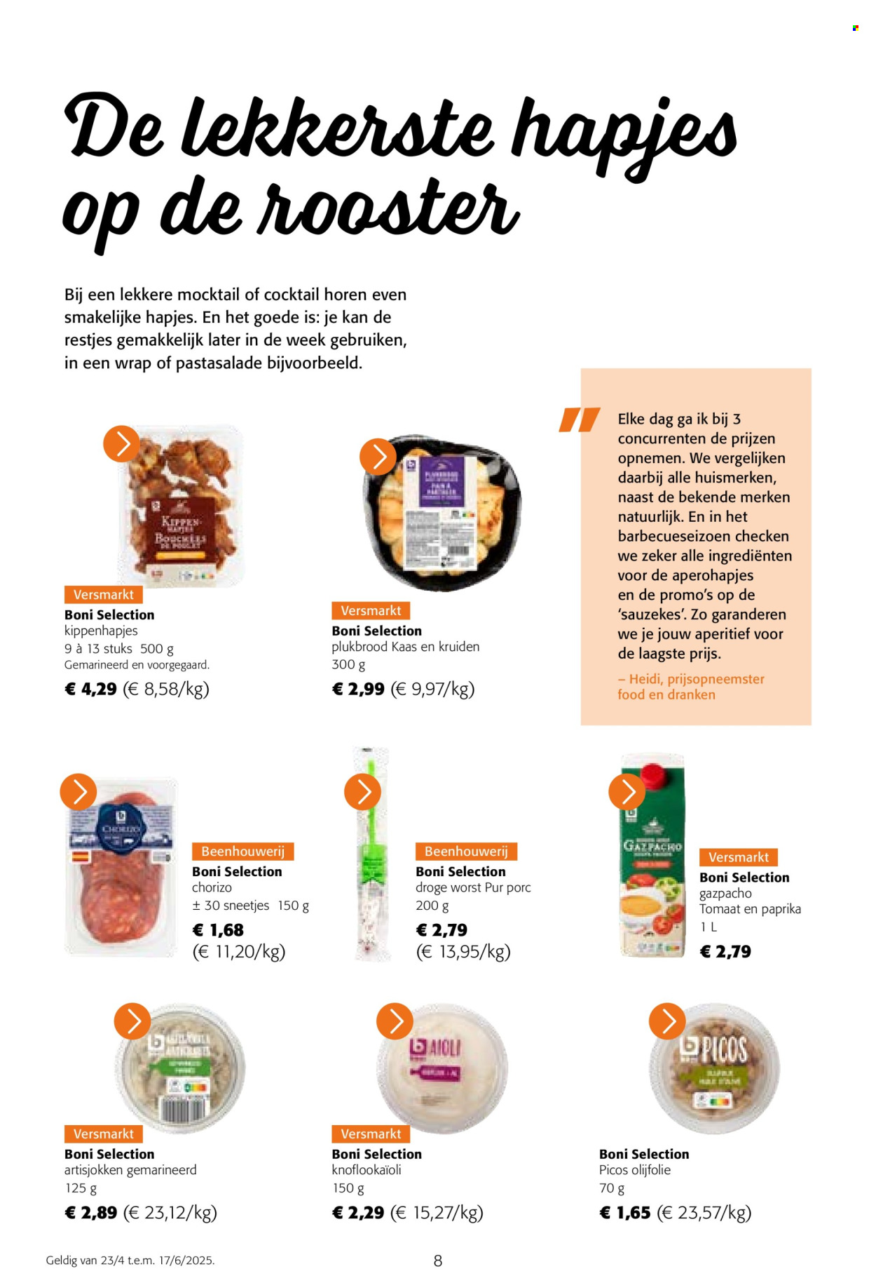 Catalogue Colruyt - 23.4.2025 - 17.6.2025. Page 8.