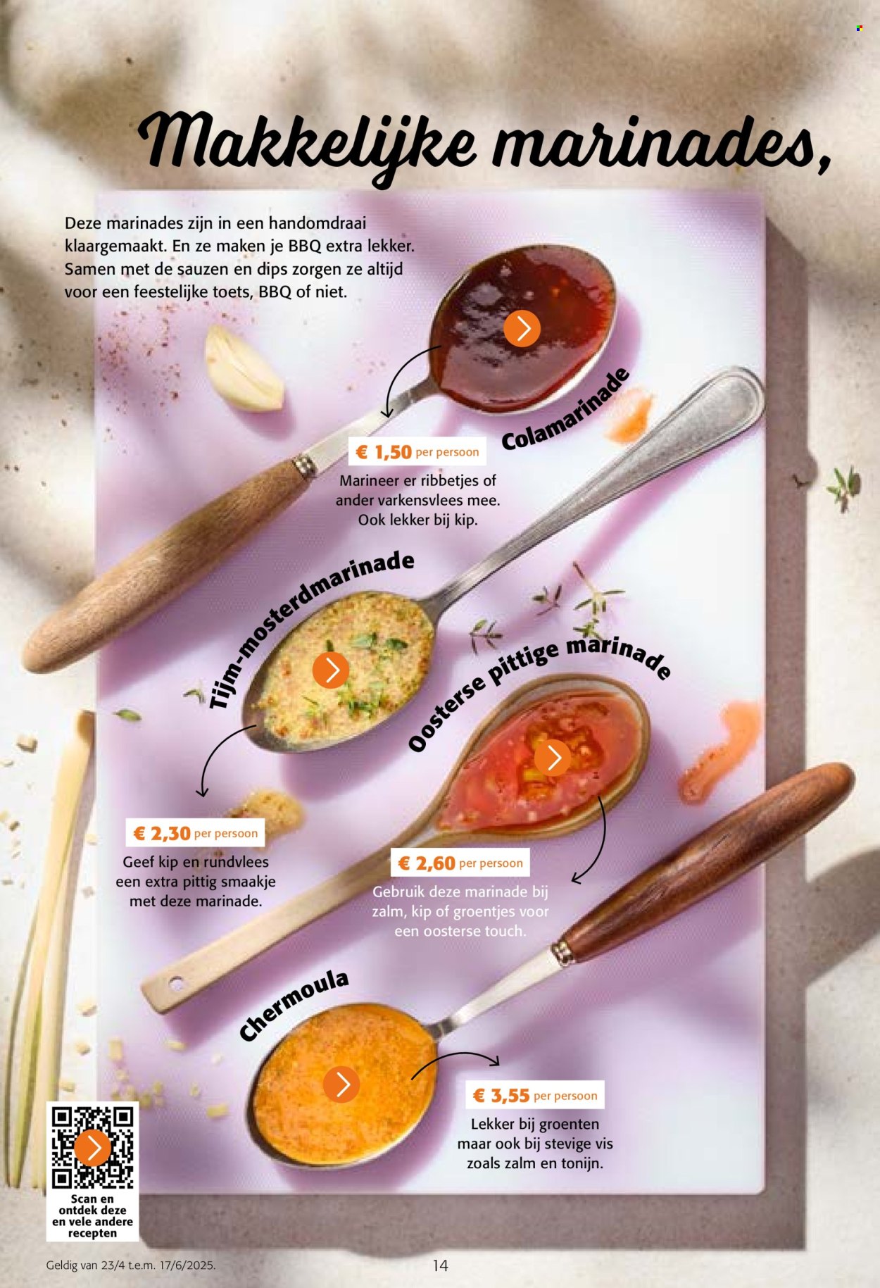 Catalogue Colruyt - 23.4.2025 - 17.6.2025. Page 14.
