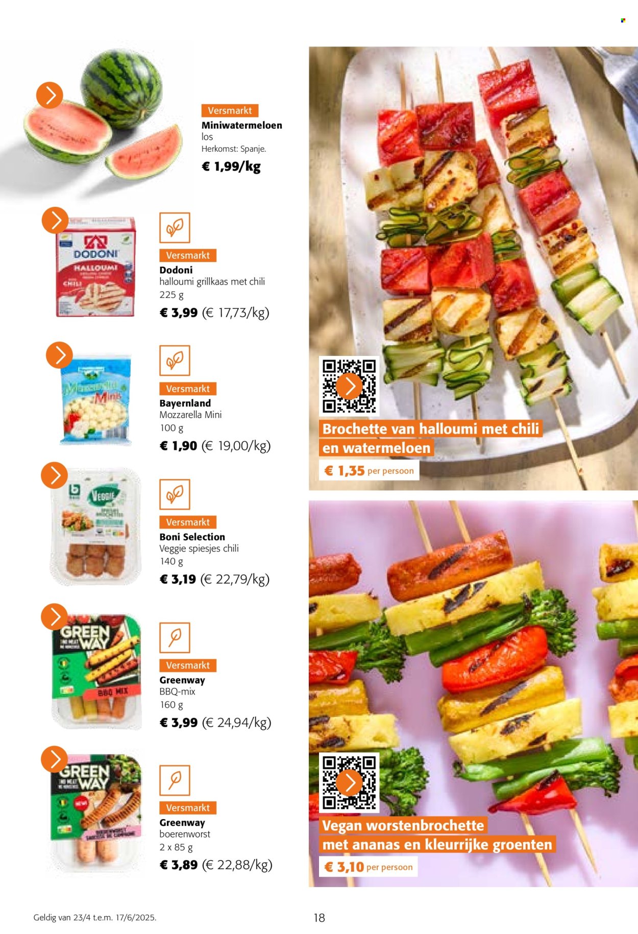 Catalogue Colruyt - 23.4.2025 - 17.6.2025. Page 18.