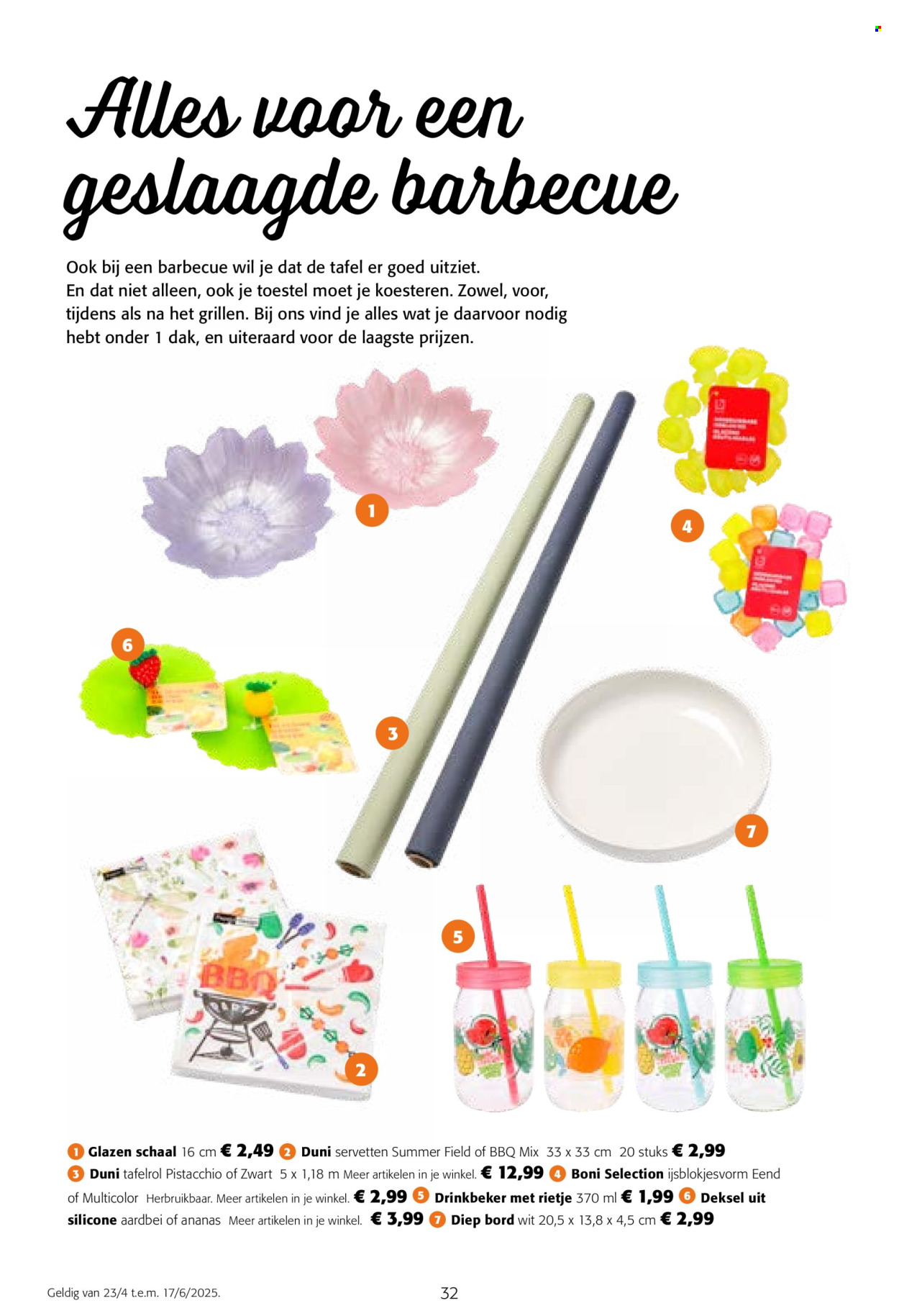 Catalogue Colruyt - 23.4.2025 - 17.6.2025. Page 32.