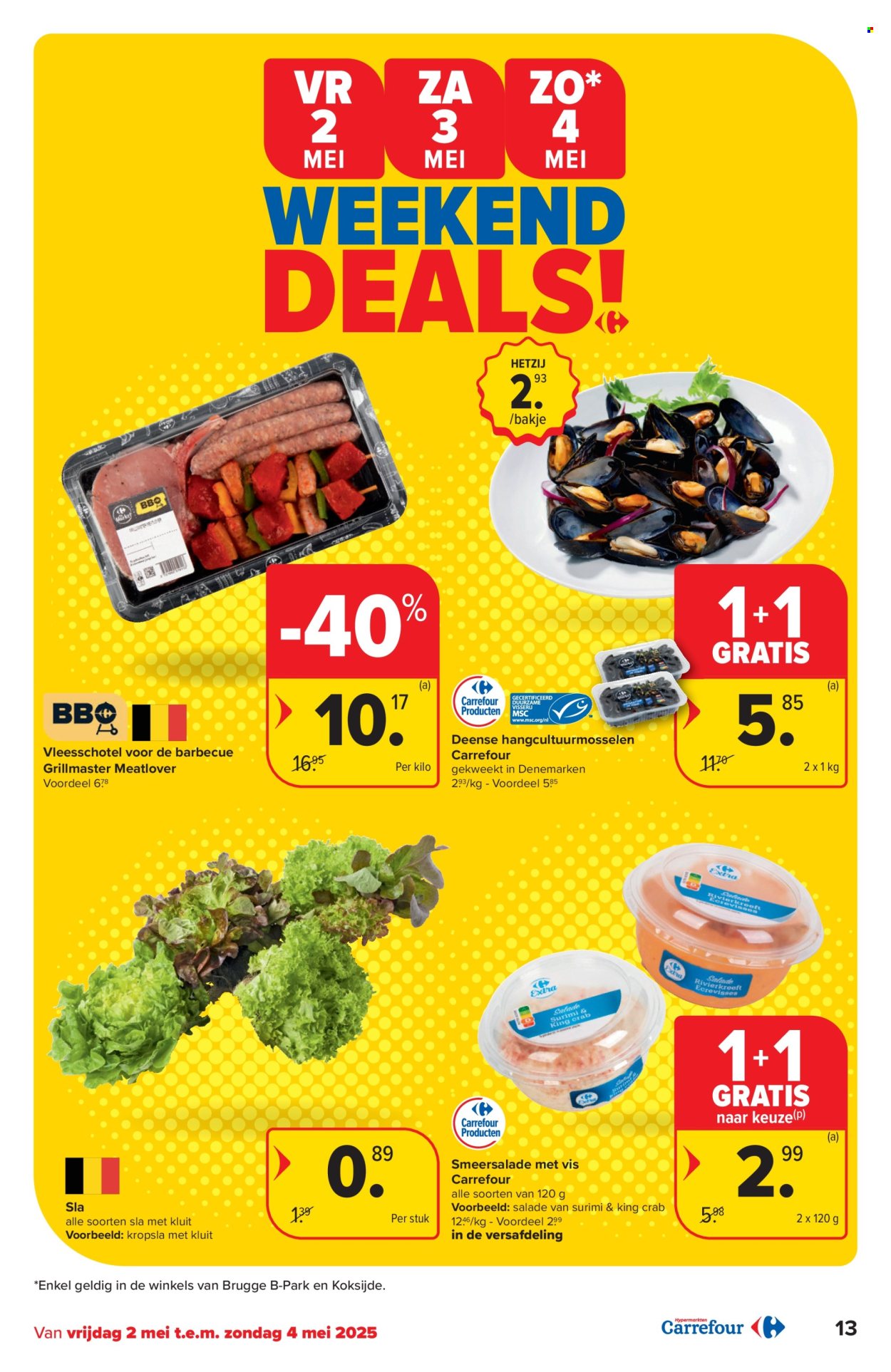 Catalogue Carrefour hypermarkt - 30.4.2025 - 12.5.2025. Page 13.