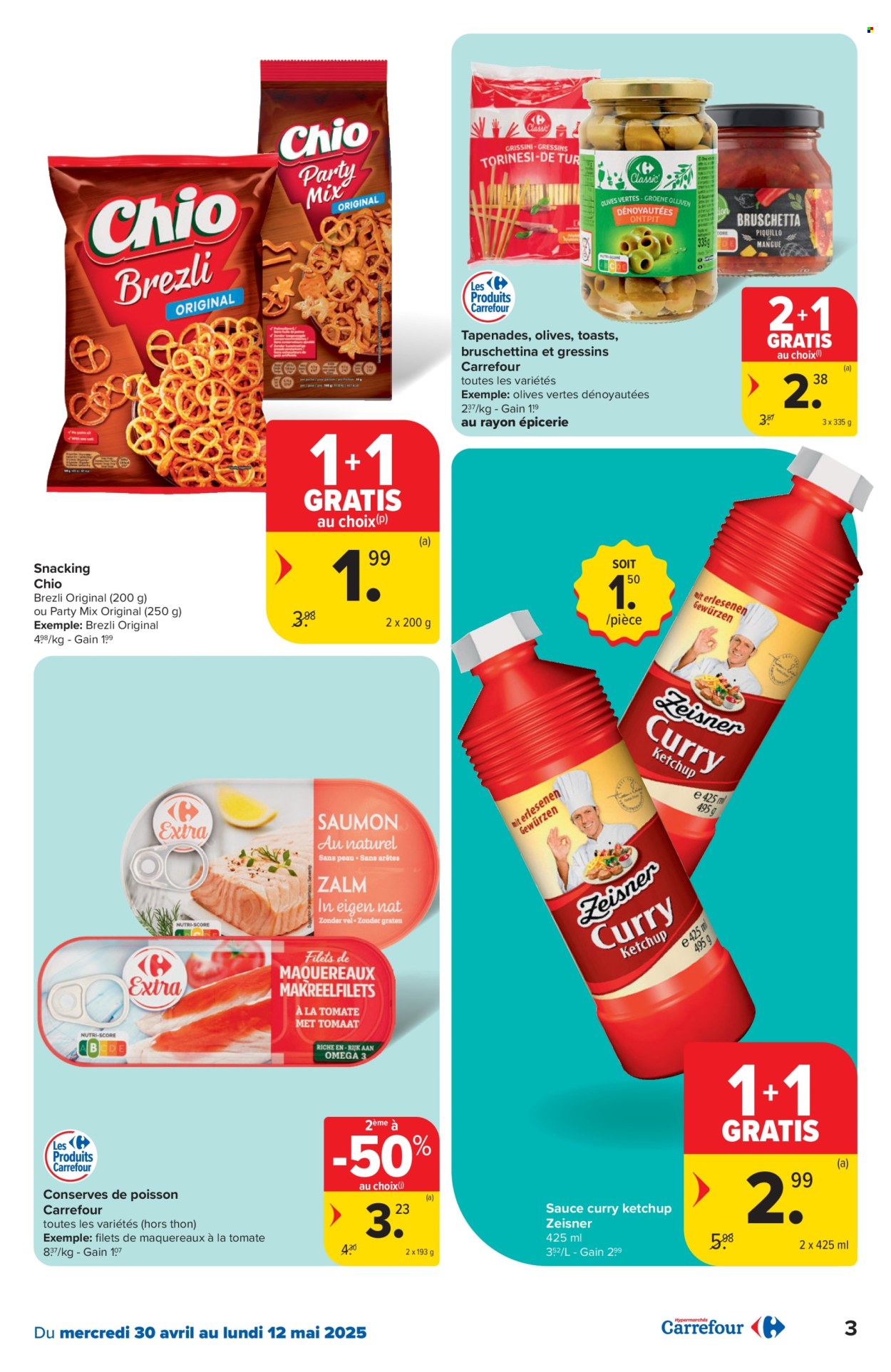 Catalogue Carrefour hypermarkt - 30.4.2025 - 12.5.2025. Page 3.