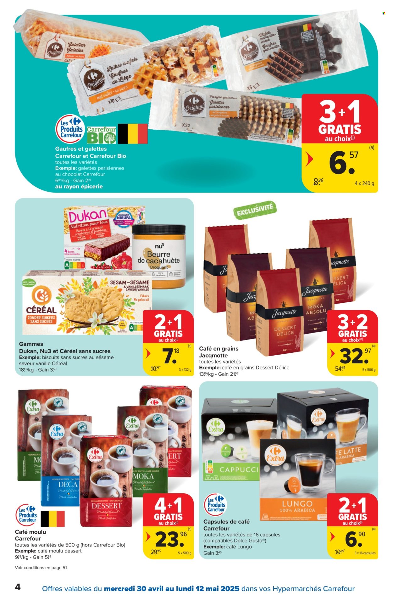 Catalogue Carrefour hypermarkt - 30.4.2025 - 12.5.2025. Page 4.