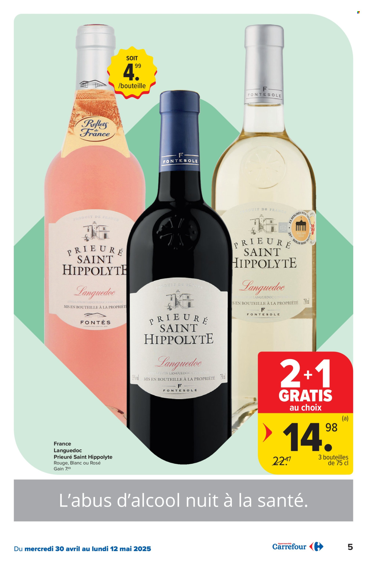 Catalogue Carrefour hypermarkt - 30.4.2025 - 12.5.2025. Page 5.