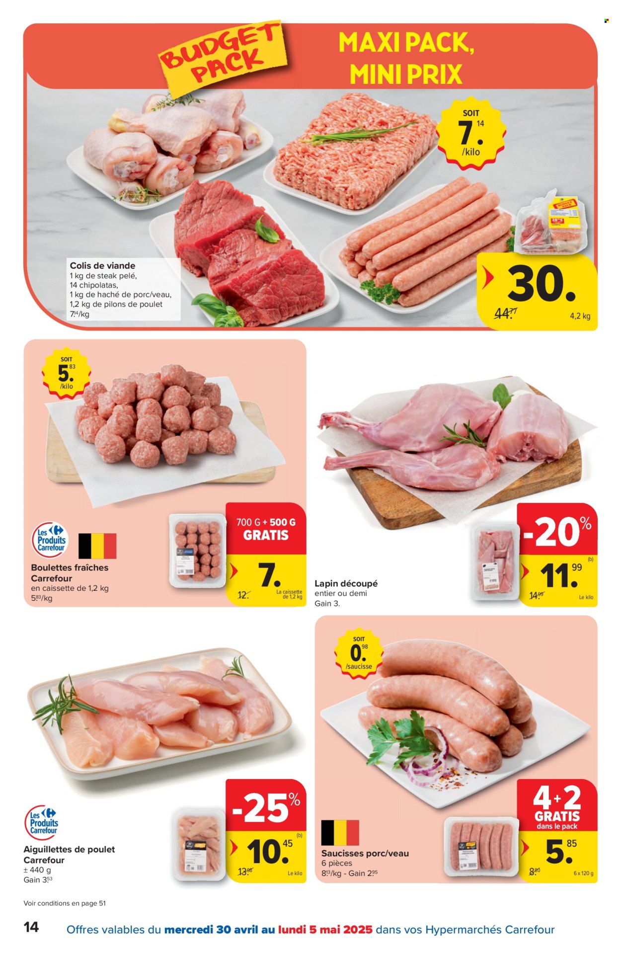 Catalogue Carrefour hypermarkt - 30.4.2025 - 12.5.2025. Page 14.