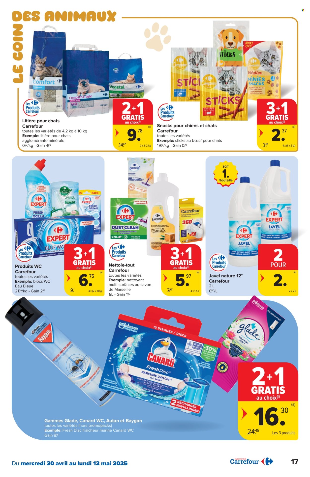 Catalogue Carrefour hypermarkt - 30.4.2025 - 12.5.2025. Page 17.