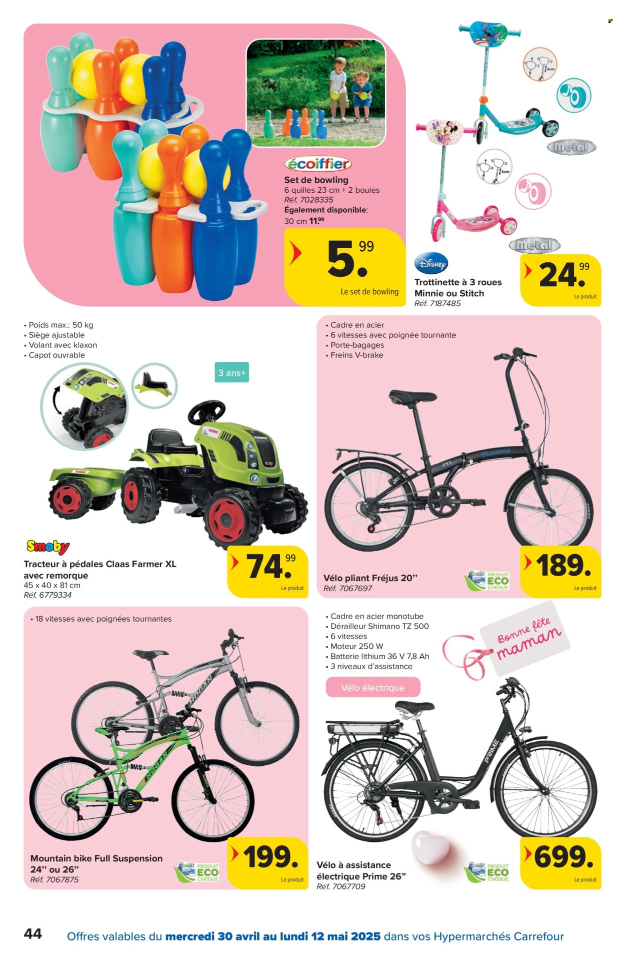 Catalogue Carrefour hypermarkt - 30.4.2025 - 12.5.2025. Page 44.
