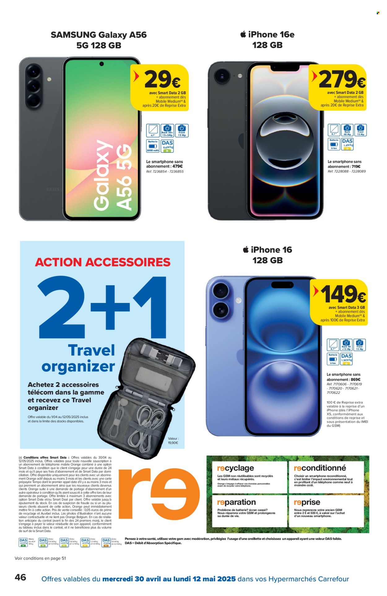 Catalogue Carrefour hypermarkt - 30.4.2025 - 12.5.2025. Page 46.