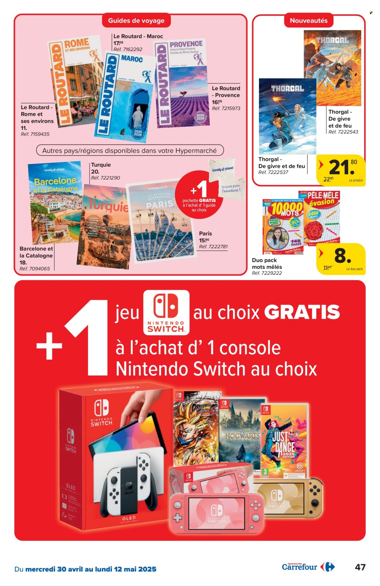 Catalogue Carrefour hypermarkt - 30.4.2025 - 12.5.2025. Page 47.
