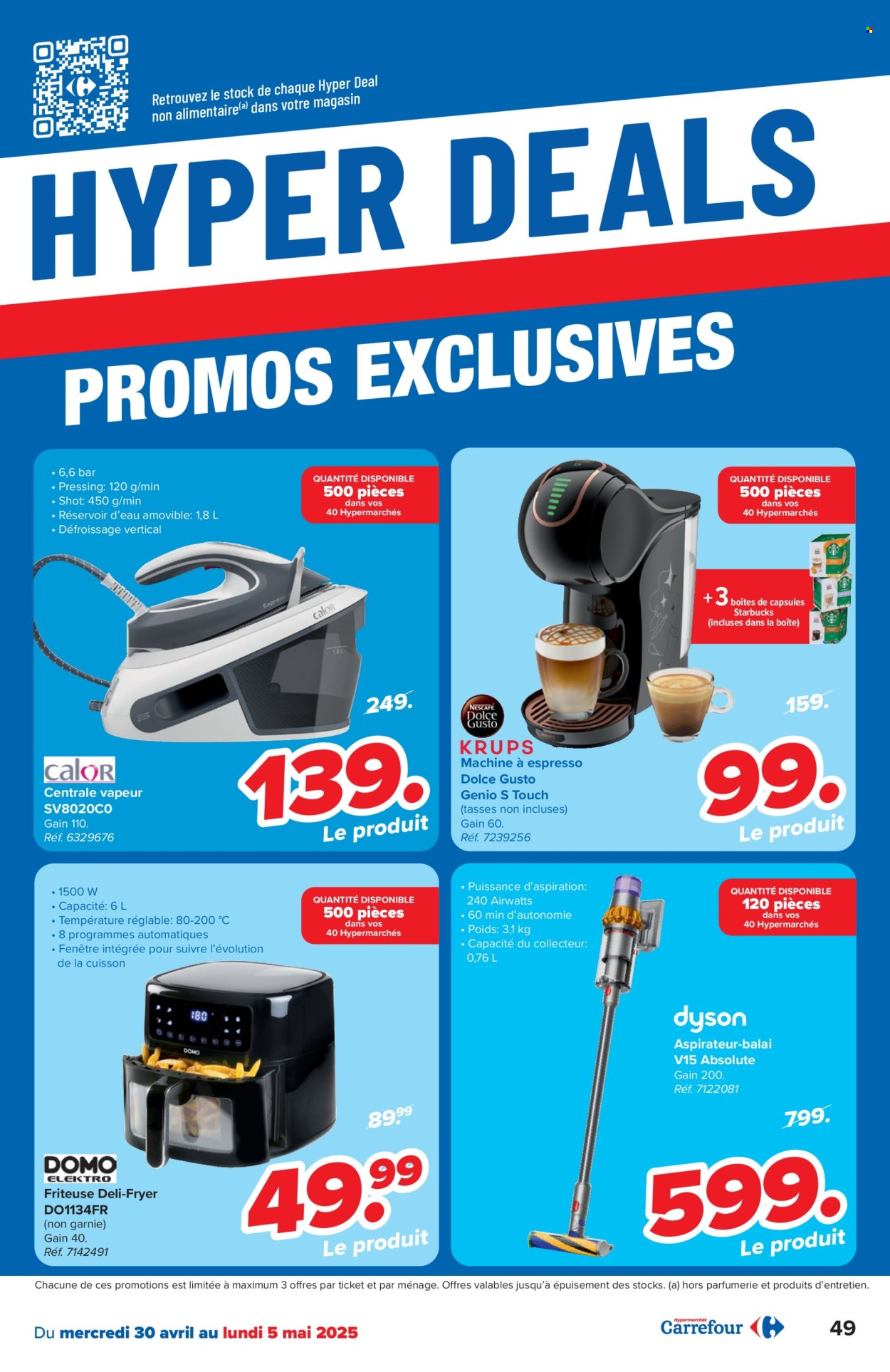 Catalogue Carrefour hypermarkt - 30.4.2025 - 12.5.2025. Page 49.