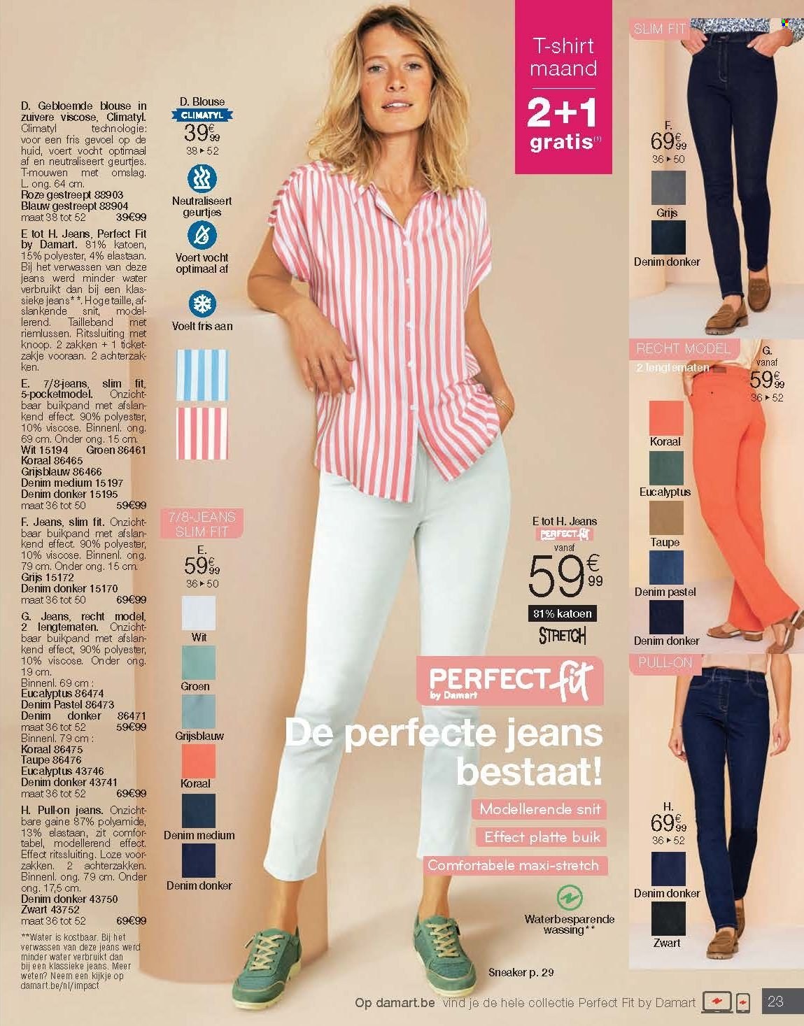 Catalogue Damart. Page 23.