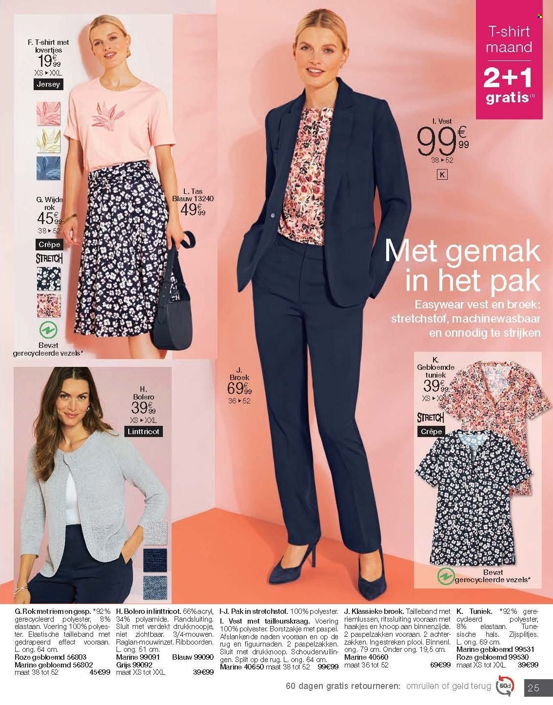 Catalogue Damart. Page 25.