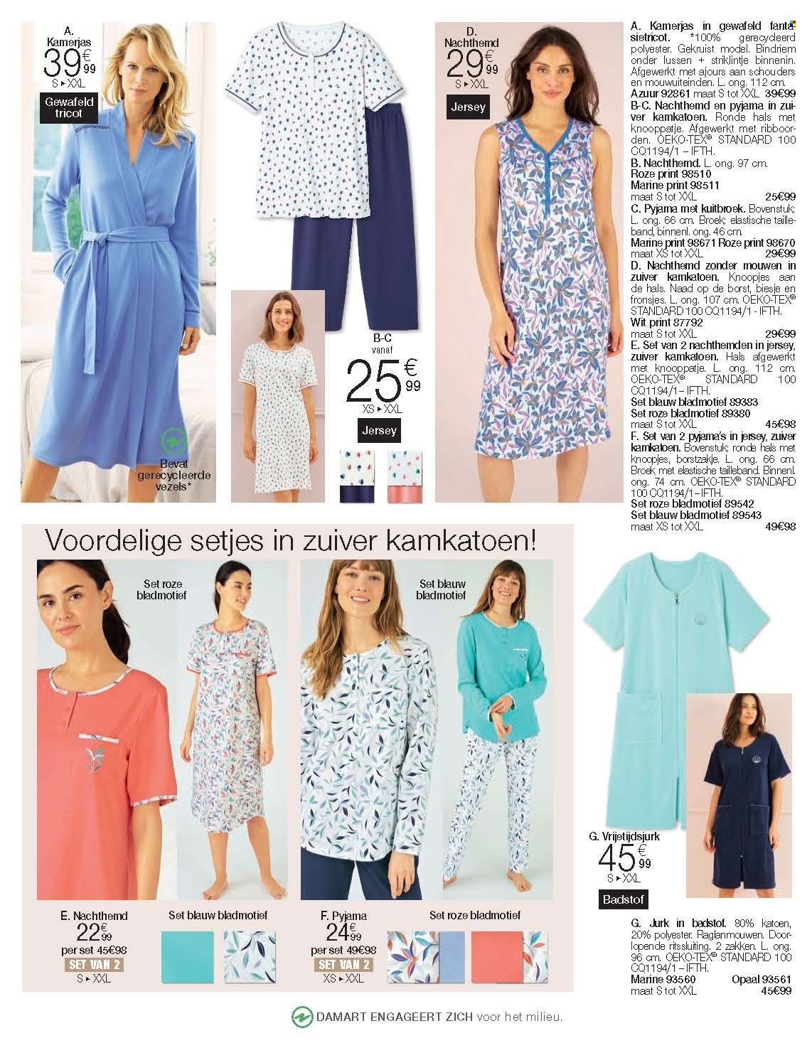 Catalogue Damart. Page 32.