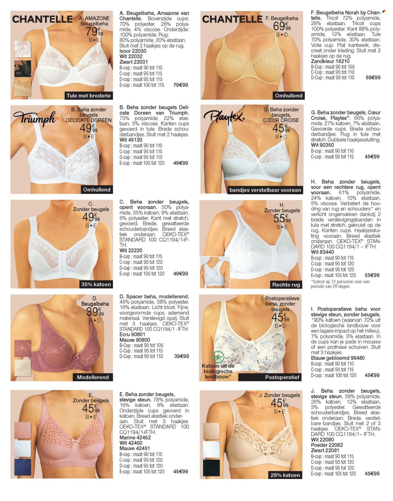 Catalogue Damart. Page 36.
