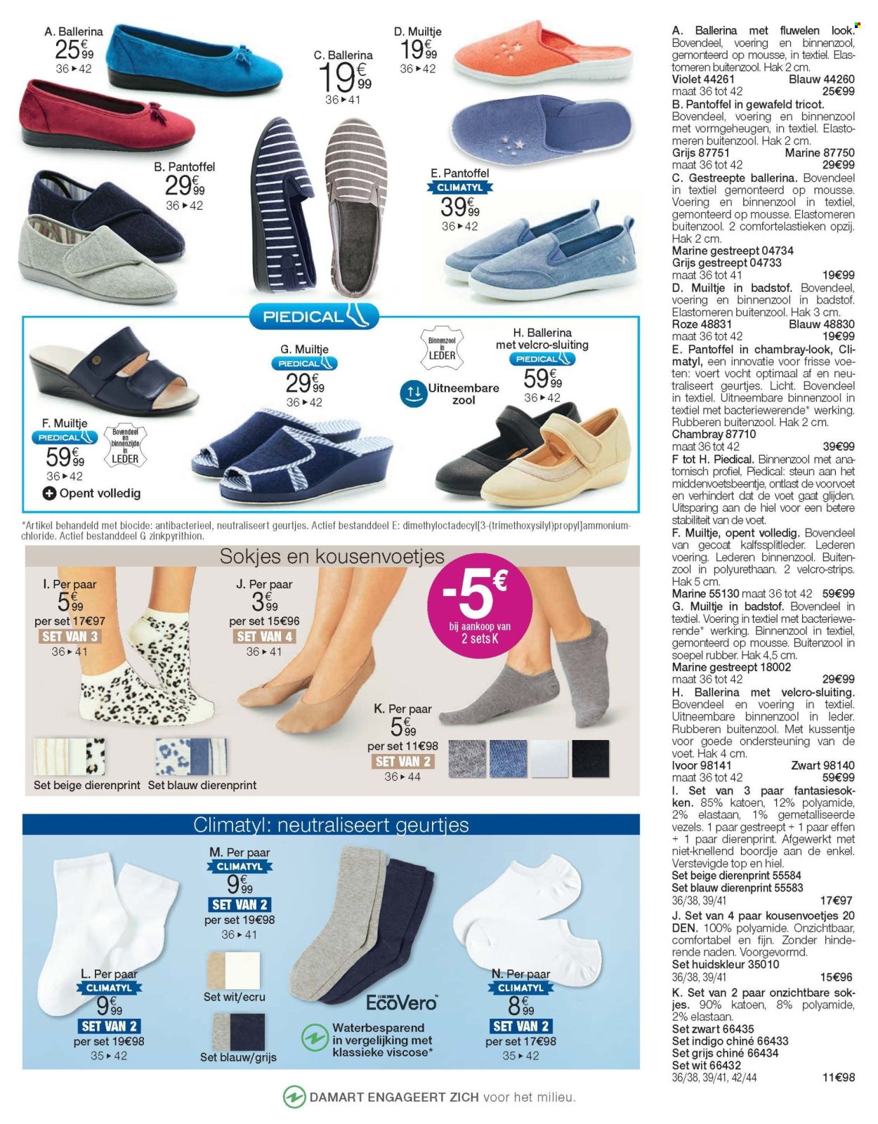 Catalogue Damart. Page 40.