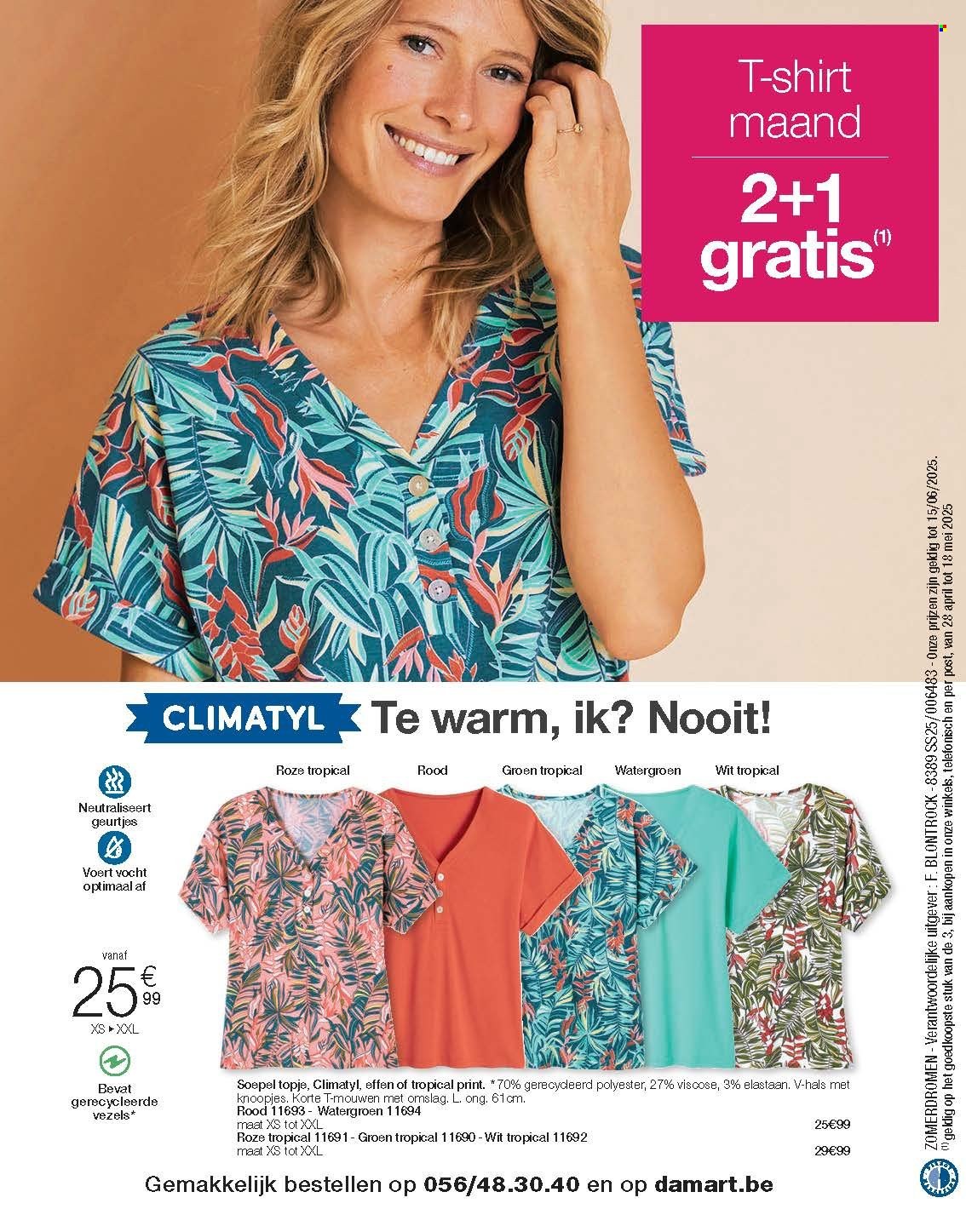 Catalogue Damart. Page 44.