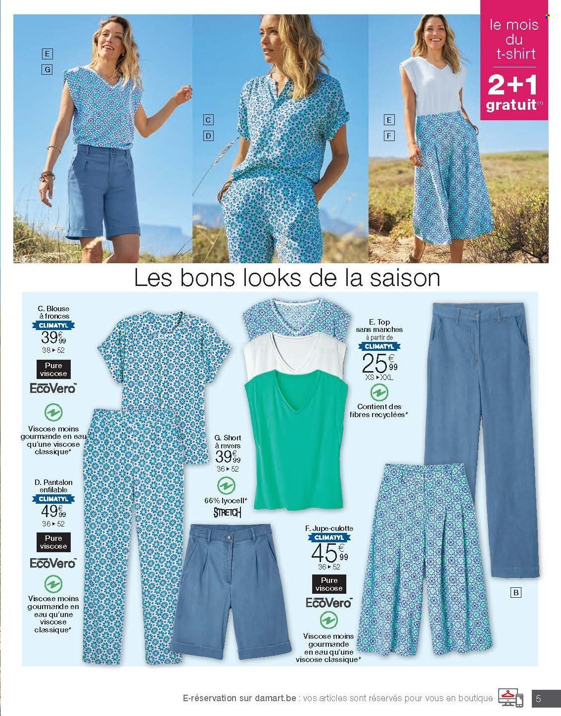 Catalogue Damart. Page 5.