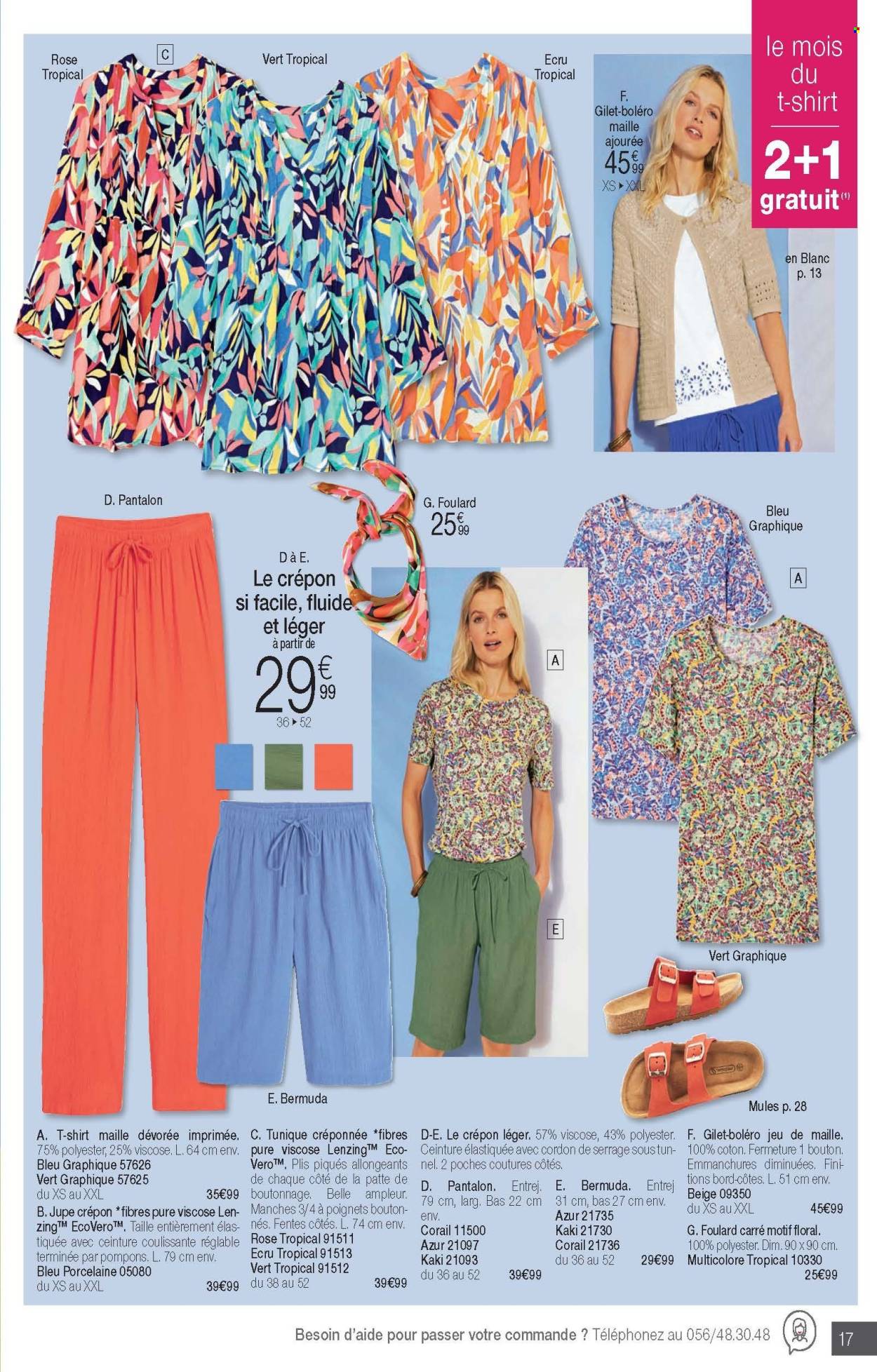 Catalogue Damart. Page 17.