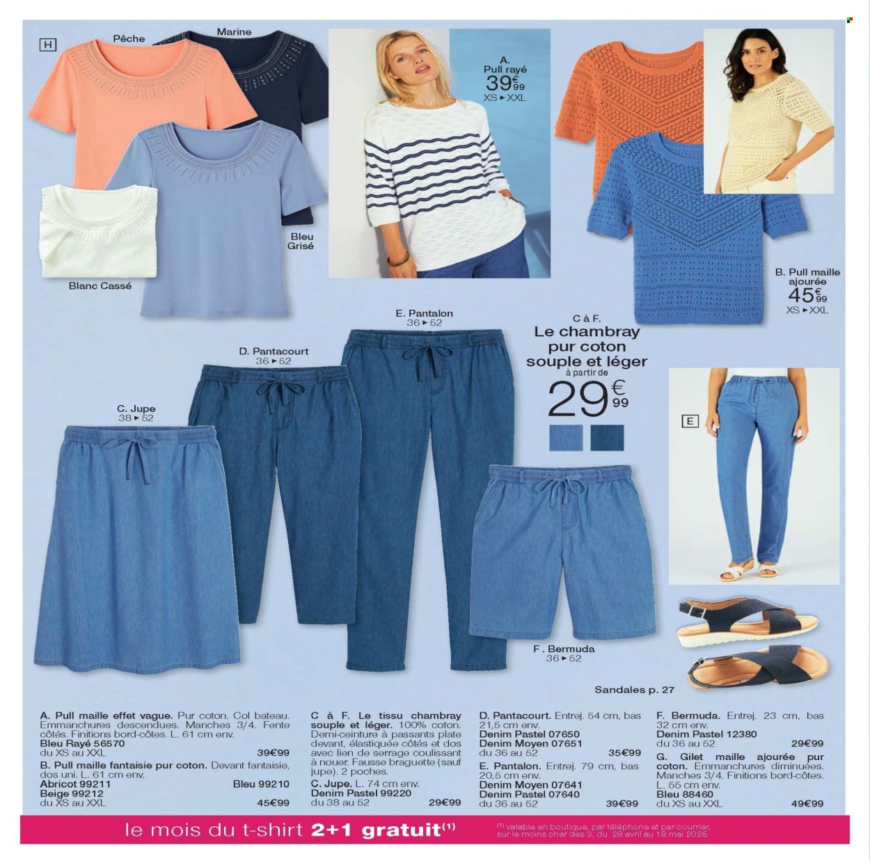 Catalogue Damart. Page 18.