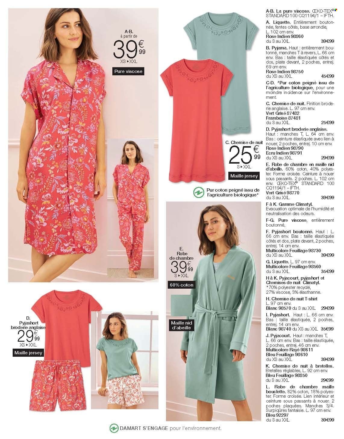 Catalogue Damart. Page 30.