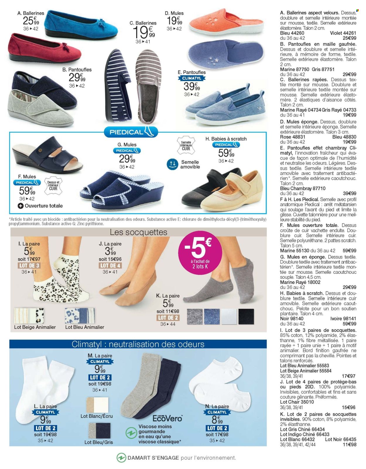 Catalogue Damart. Page 40.