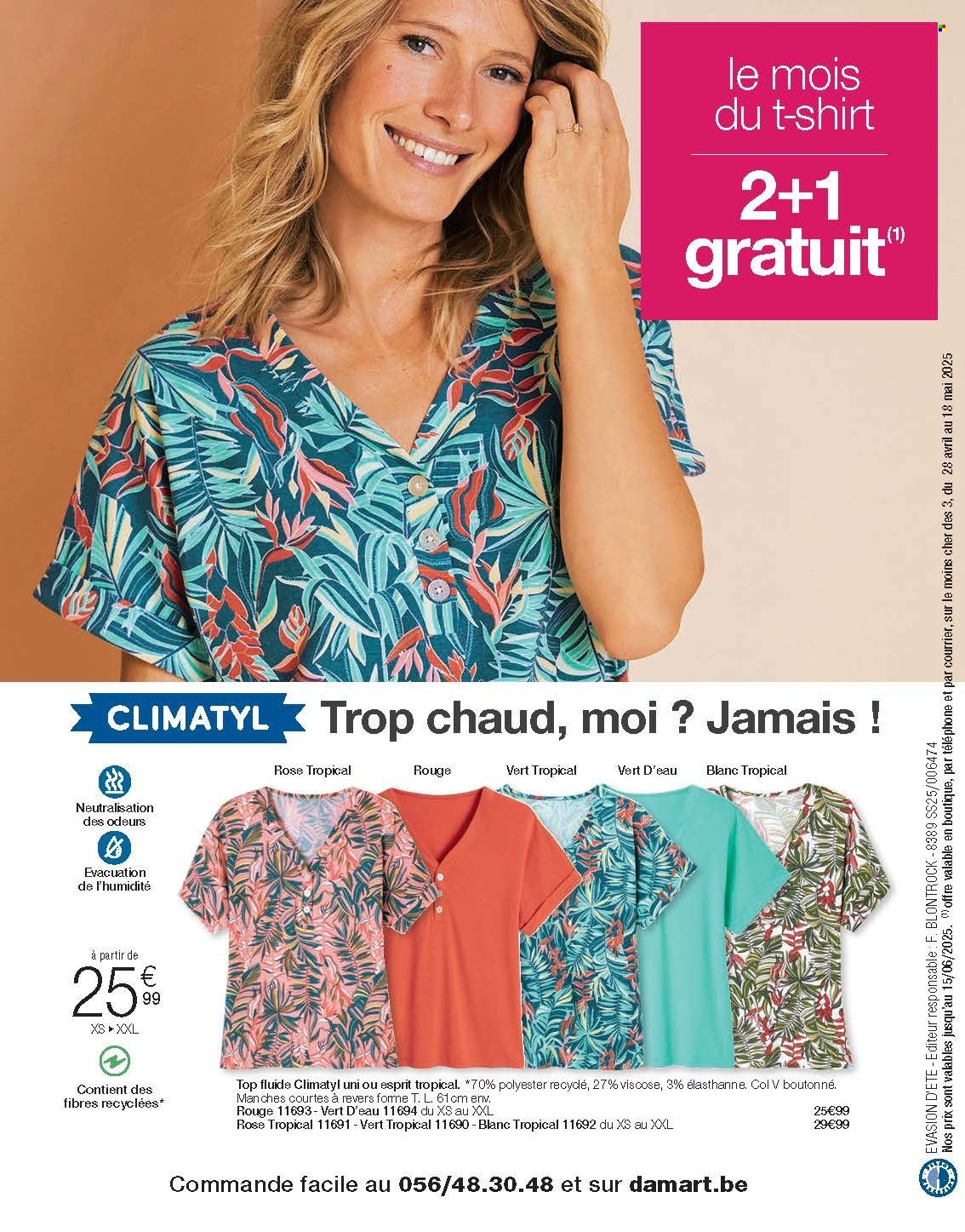 Catalogue Damart. Page 44.
