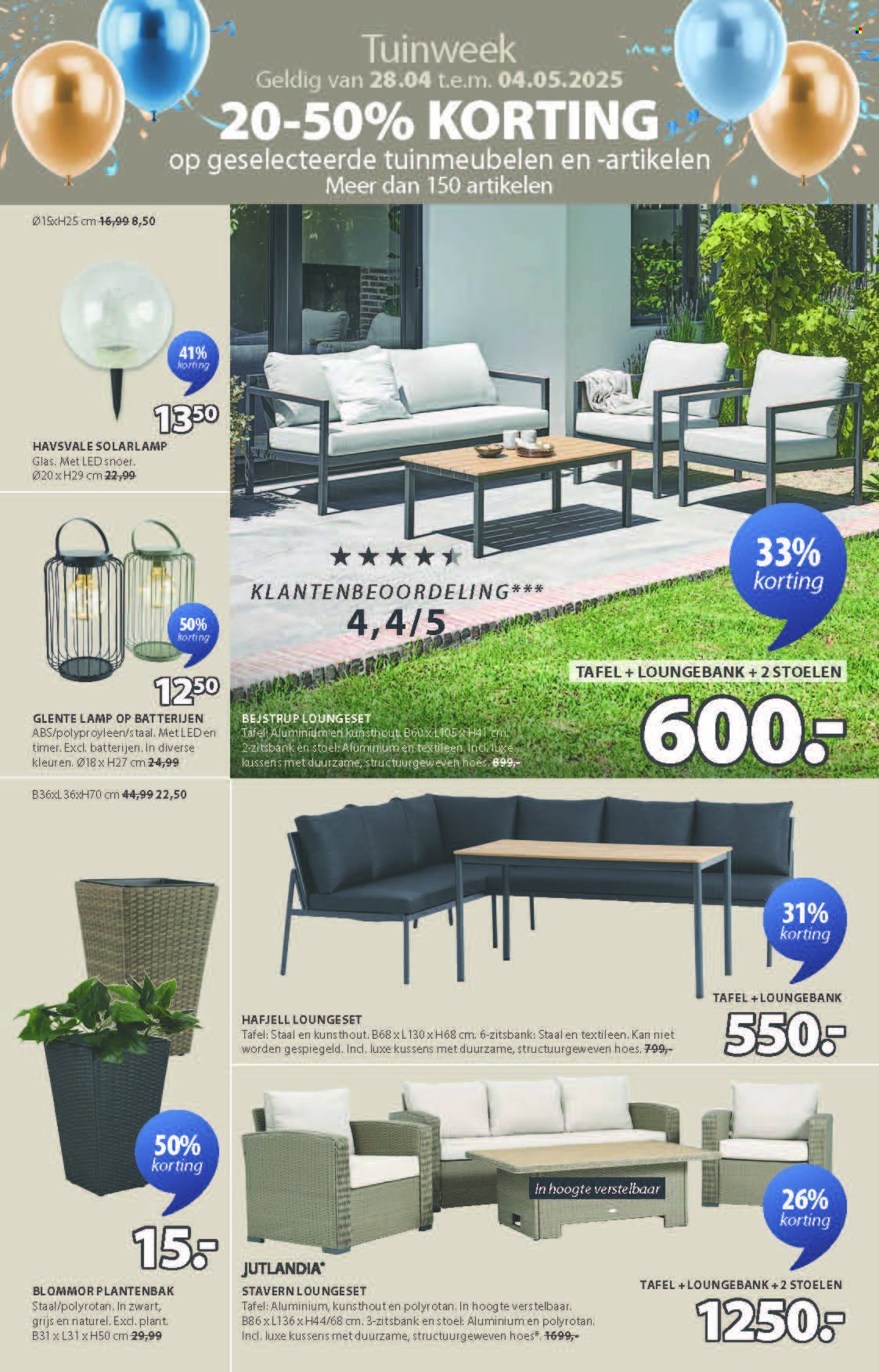 Catalogue JYSK - 28.4.2025 - 18.5.2025. Page 2.