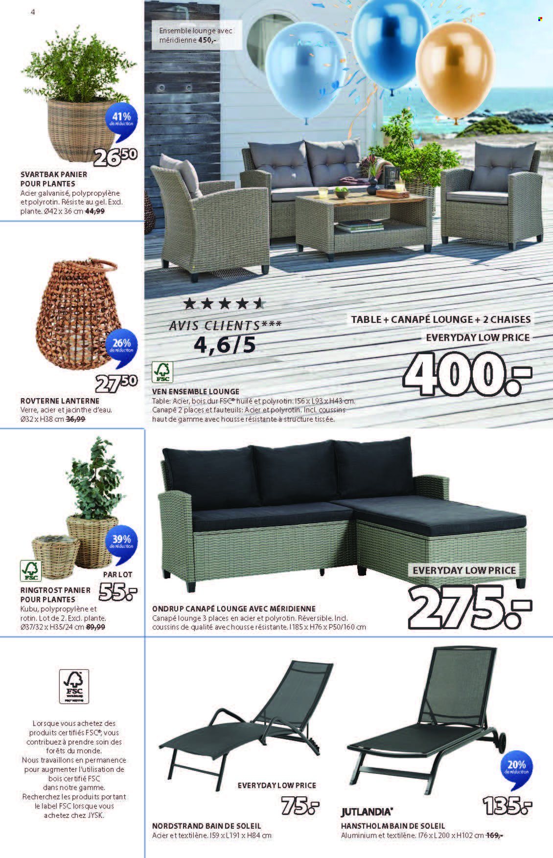 Catalogue JYSK - 28.4.2025 - 18.5.2025. Page 4.