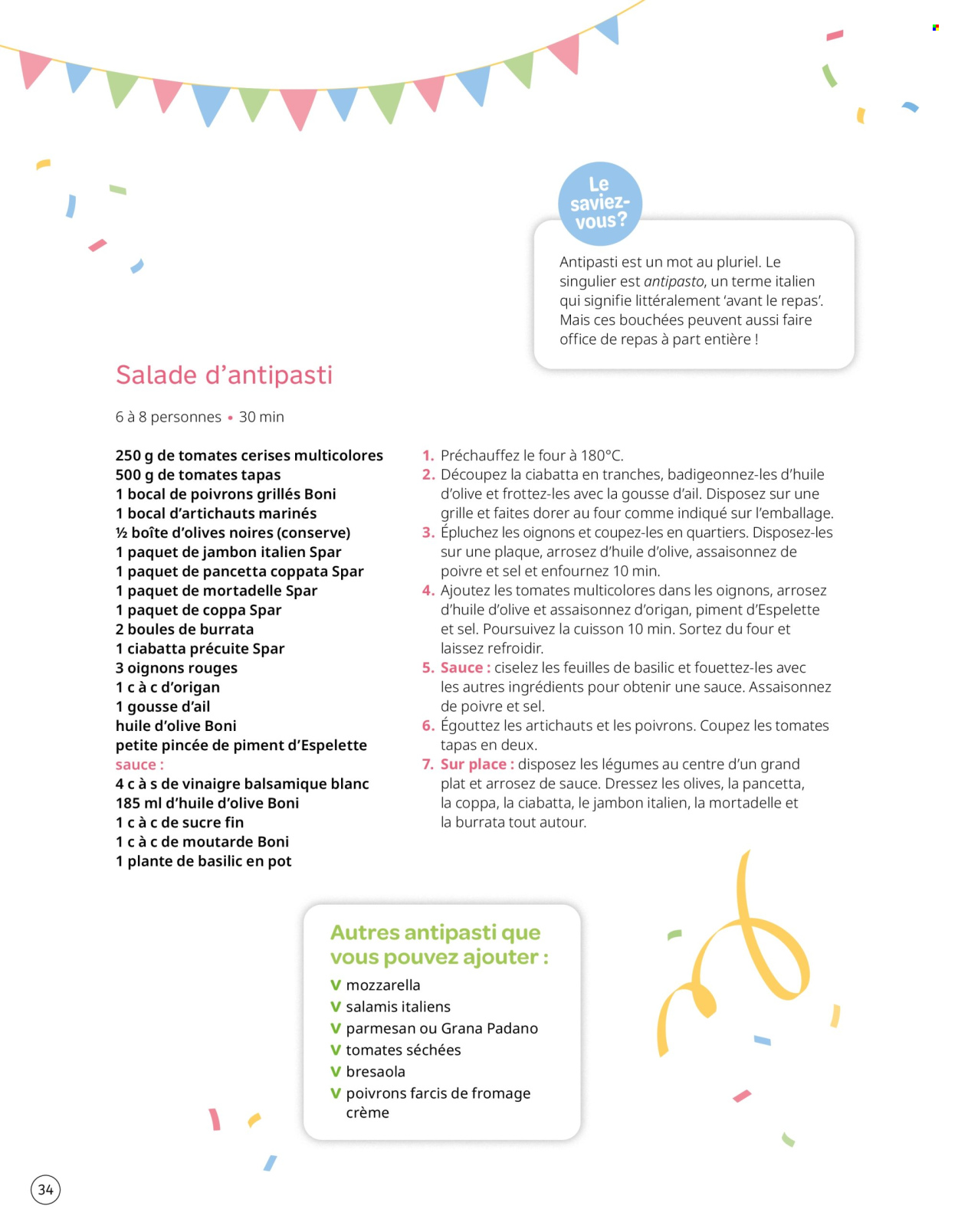 Catalogue SPAR - 1.5.2025 - 31.5.2025. Page 34.
