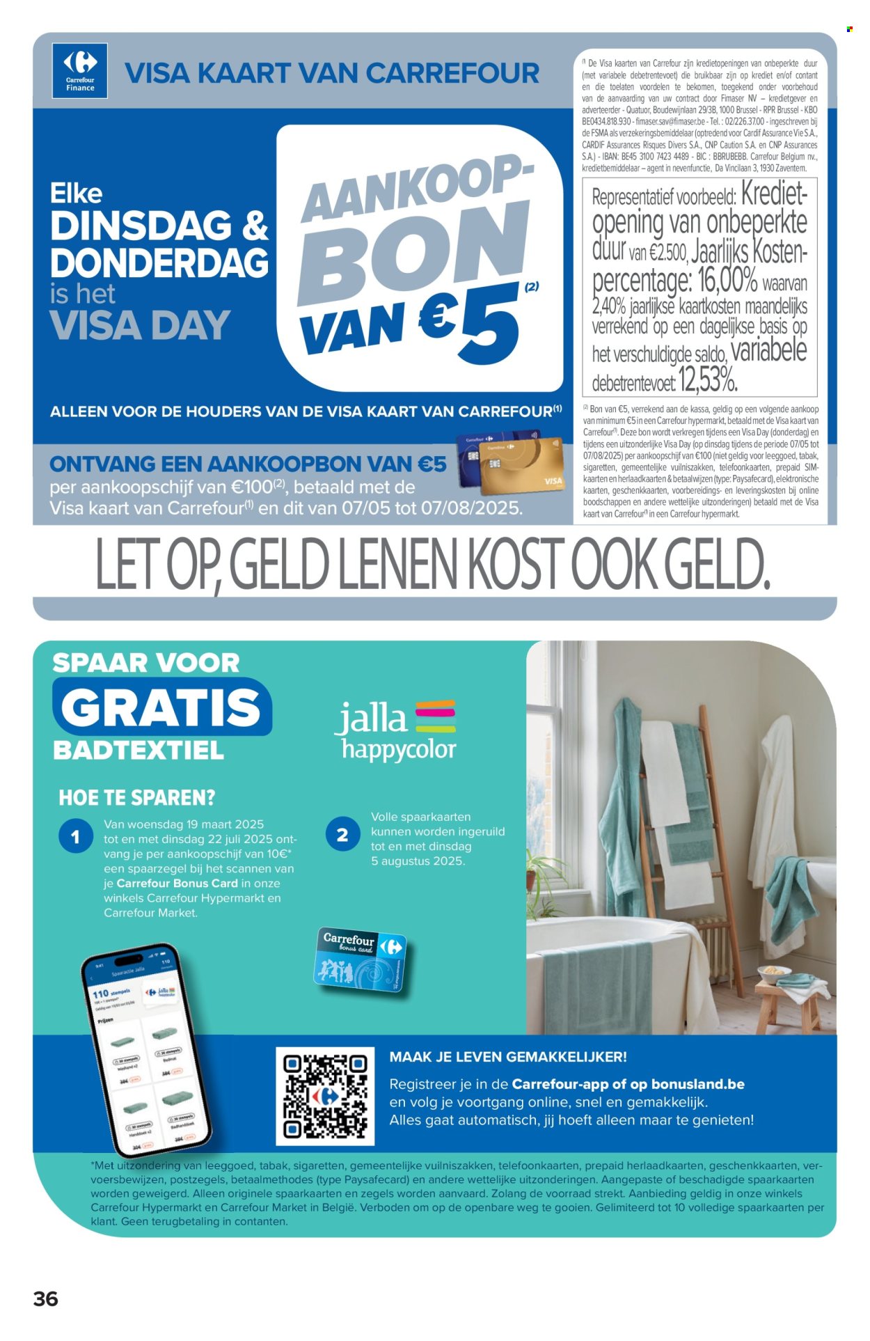 Catalogue Carrefour hypermarkt - 7.5.2025 - 19.5.2025. Page 36.