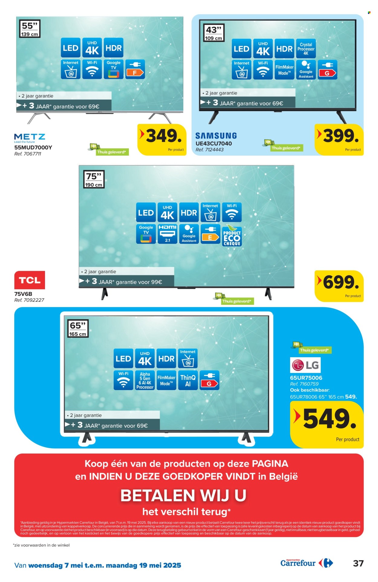 Catalogue Carrefour hypermarkt - 7.5.2025 - 19.5.2025. Page 37.