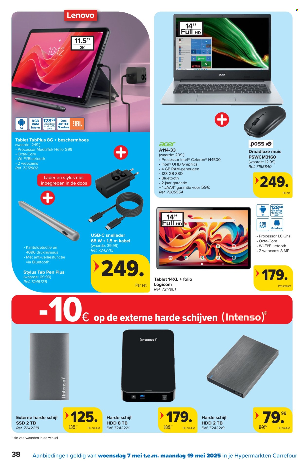 Catalogue Carrefour hypermarkt - 7.5.2025 - 19.5.2025. Page 38.