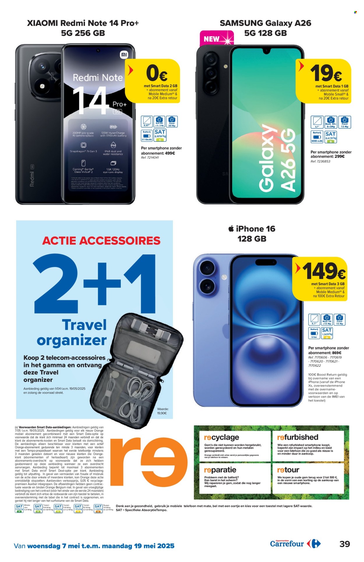 Catalogue Carrefour hypermarkt - 7.5.2025 - 19.5.2025. Page 39.