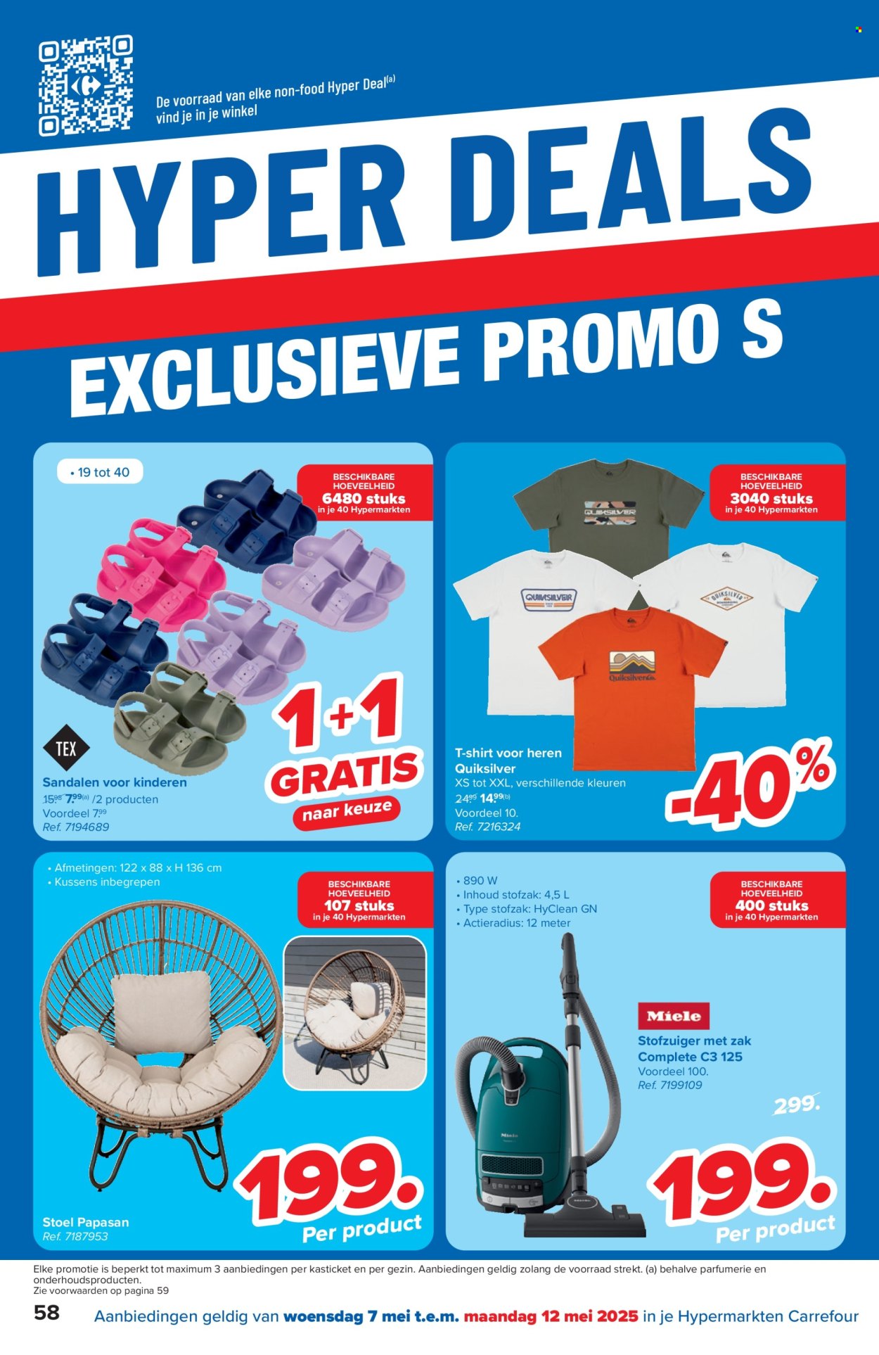 Catalogue Carrefour hypermarkt - 7.5.2025 - 19.5.2025. Page 58.