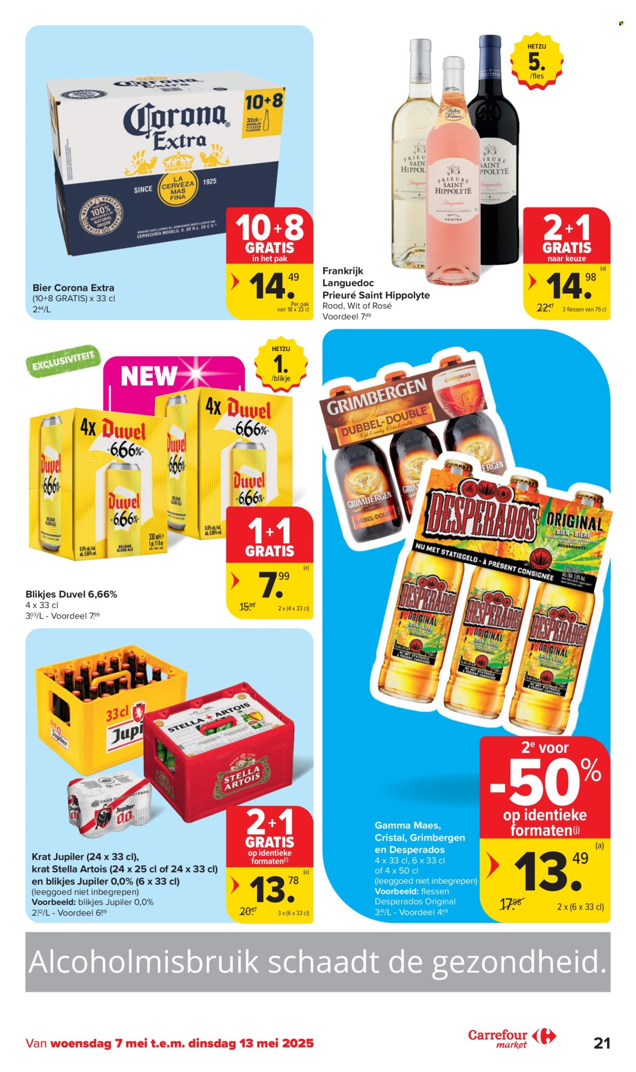 Catalogue Carrefour market - 7.5.2025 - 13.5.2025. Page 21.