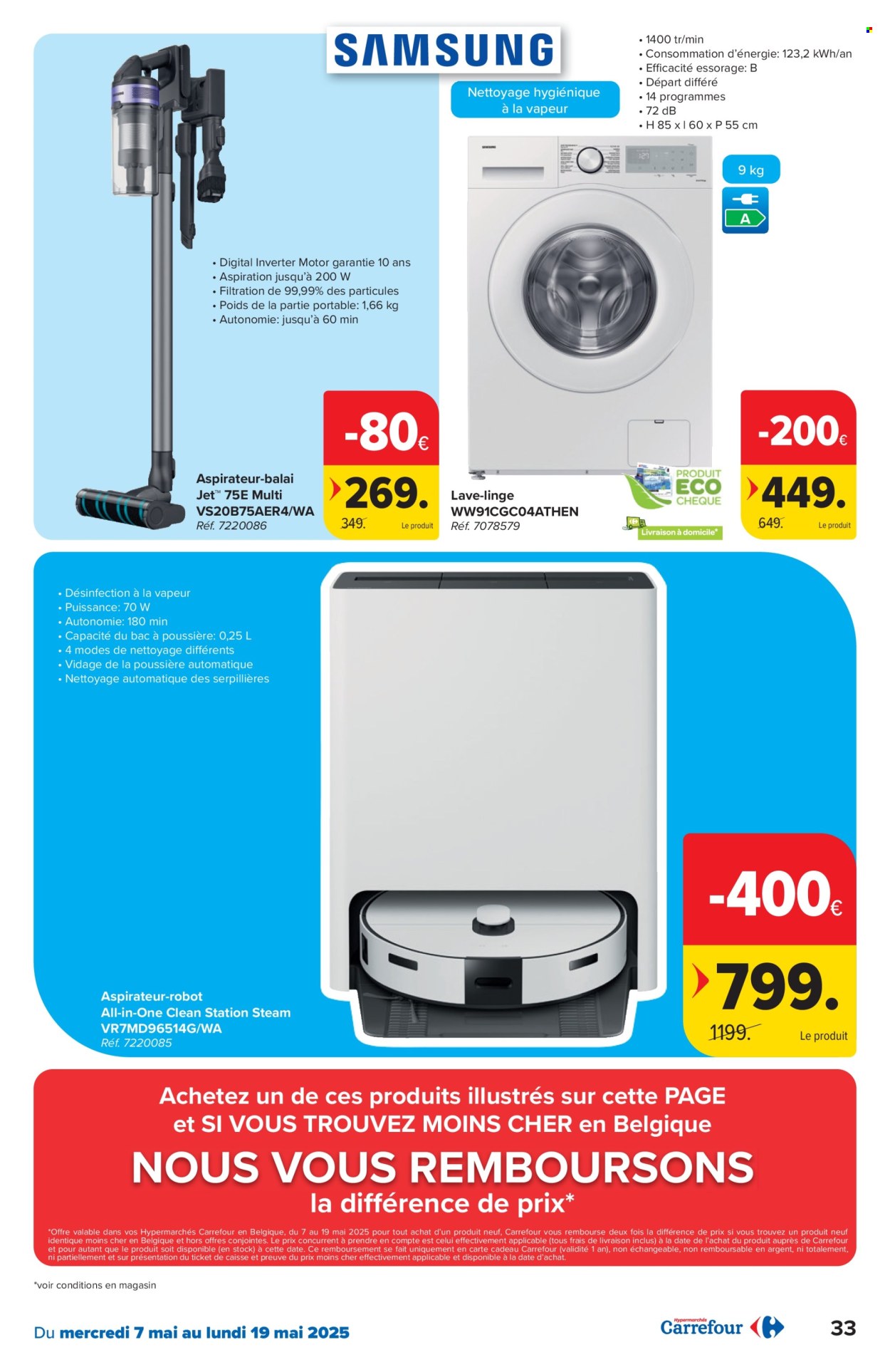 Catalogue Carrefour hypermarkt - 7.5.2025 - 19.5.2025. Page 33.