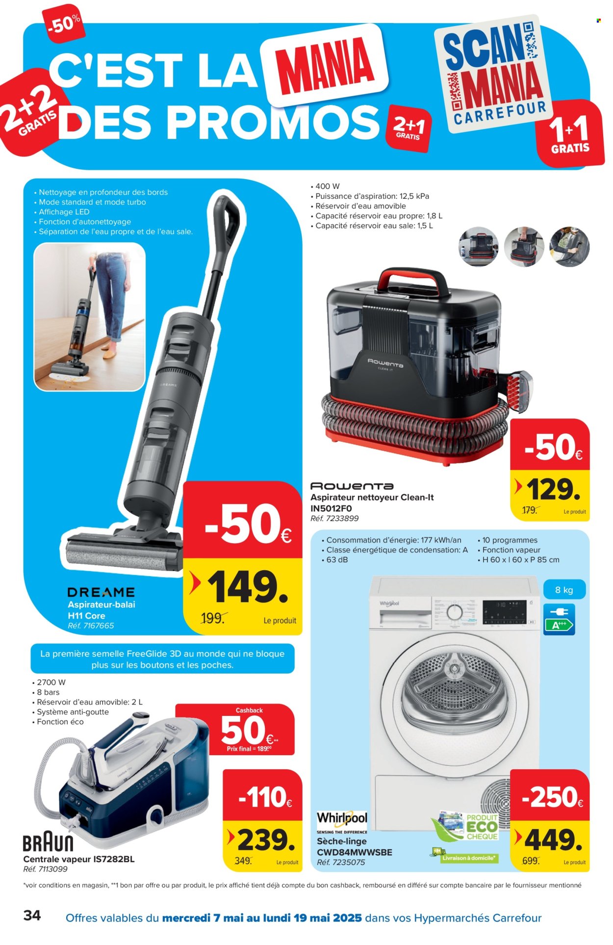 Catalogue Carrefour hypermarkt - 7.5.2025 - 19.5.2025. Page 34.