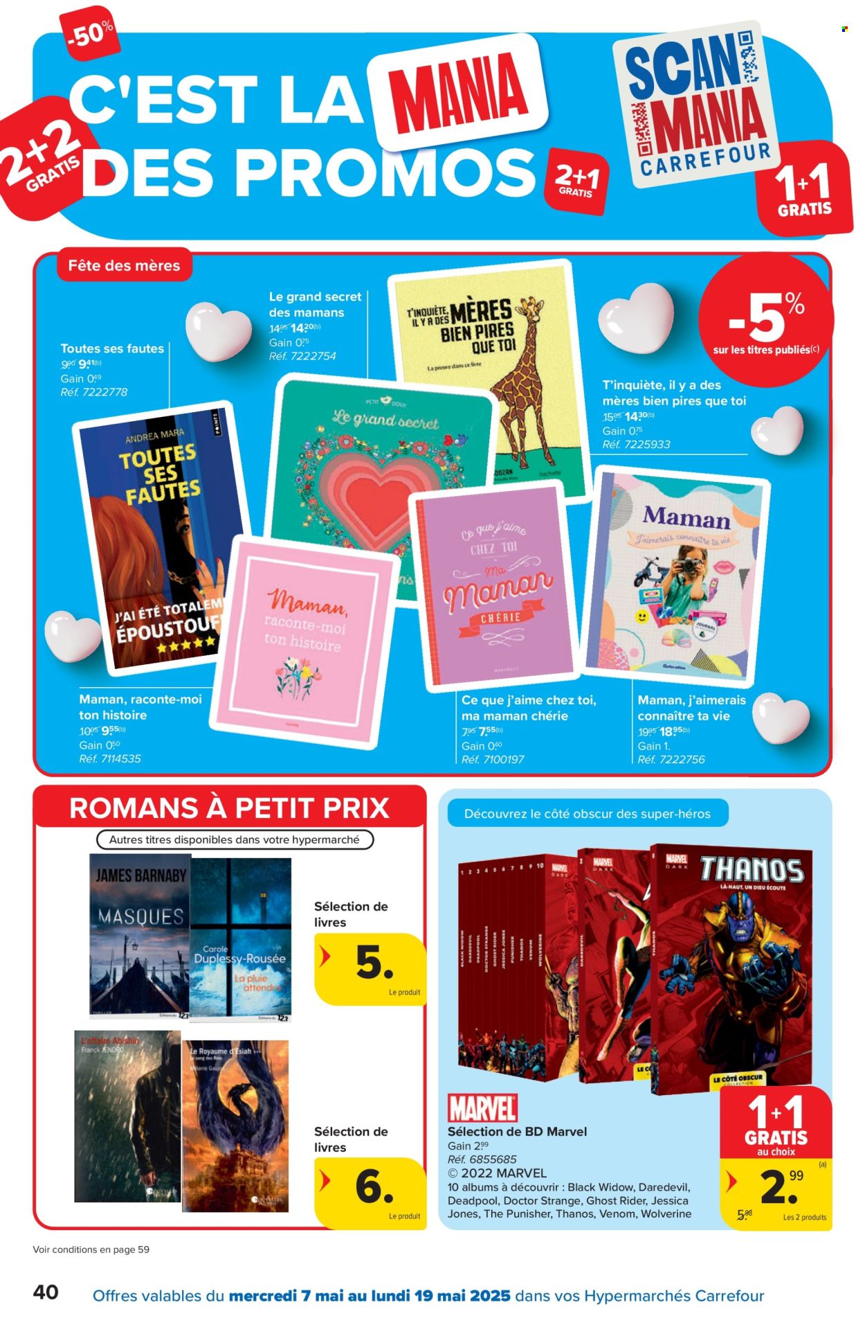 Catalogue Carrefour hypermarkt - 7.5.2025 - 19.5.2025. Page 40.