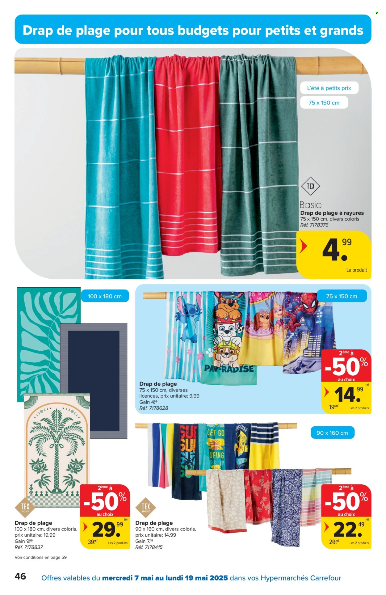 Catalogue Carrefour hypermarkt - 7.5.2025 - 19.5.2025. Page 46.