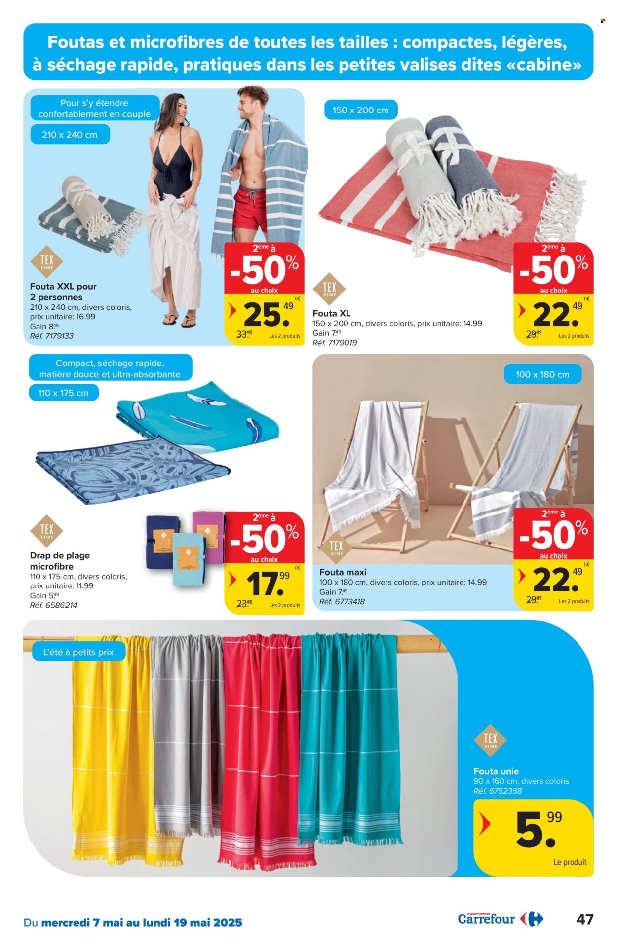 Catalogue Carrefour hypermarkt - 7.5.2025 - 19.5.2025. Page 47.