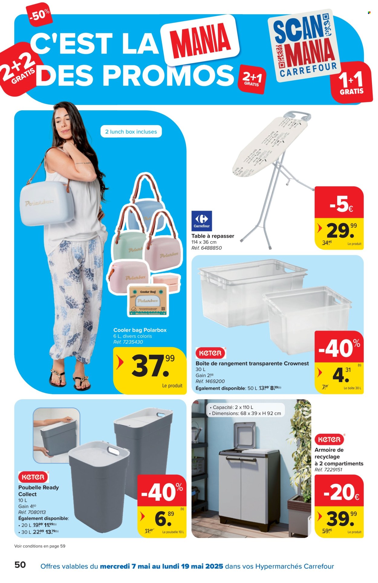Catalogue Carrefour hypermarkt - 7.5.2025 - 19.5.2025. Page 50.