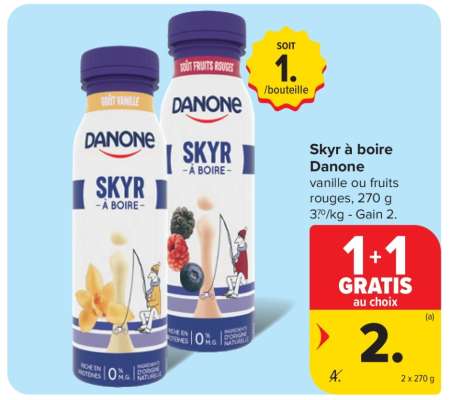 Skyr à boire Danone