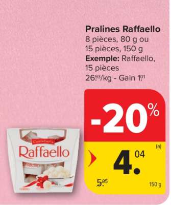 Pralines Raffaello
