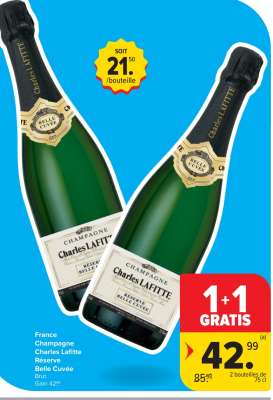 Champagne Charles Lafitte Réserve Belle Cuvée Brut