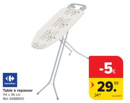 Table à repasser