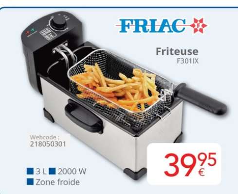 FRIAC Friteuse F301IX