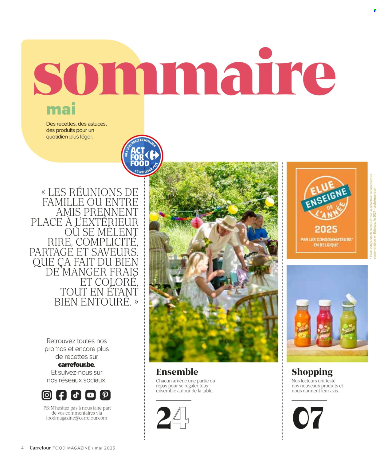Catalogue Carrefour - 8.5.2025 - 11.6.2025. Page 4.