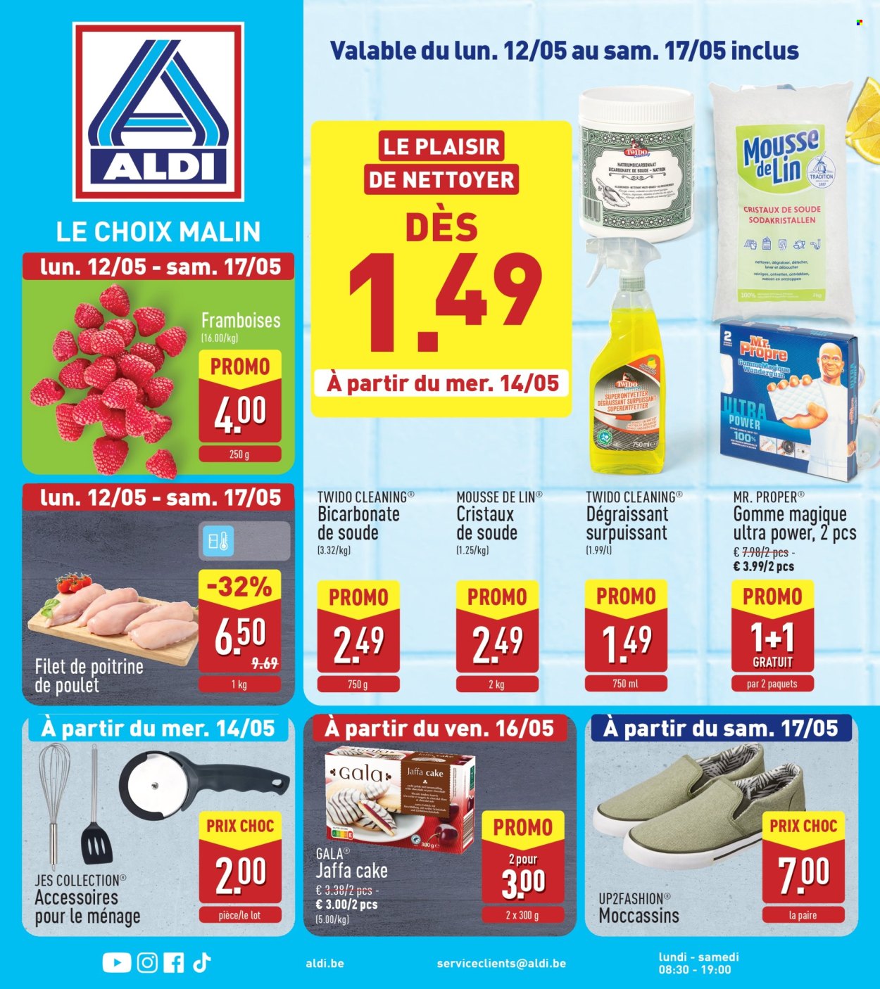 Catalogue ALDI - 12.5.2025 - 17.5.2025. Page 1.